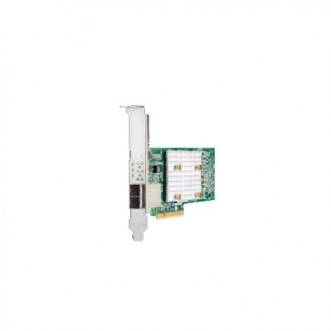 Аксесоар HPE Smart Array E208e-p SR Gen10 (8 External Lanes/No Cache) 12G SAS PCIe Plug-in Controller - 804398-B21