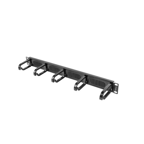 Аксесоар Lanberg 19" cable management AK-1203-B brush panel 5 rings- type b 1U - AK-1203-B