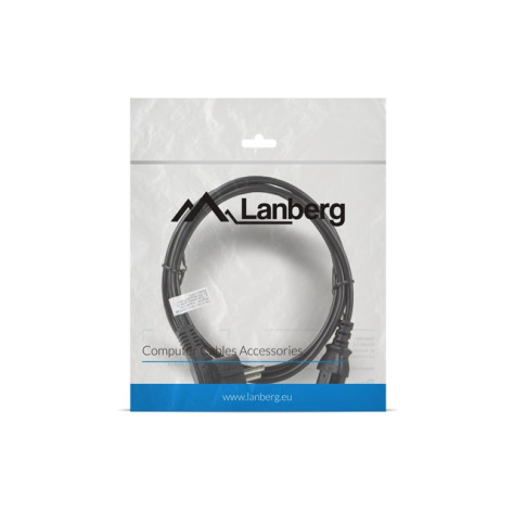 Кабел Lanberg CEE 7 - CA-C13C-10CC-0018-BK