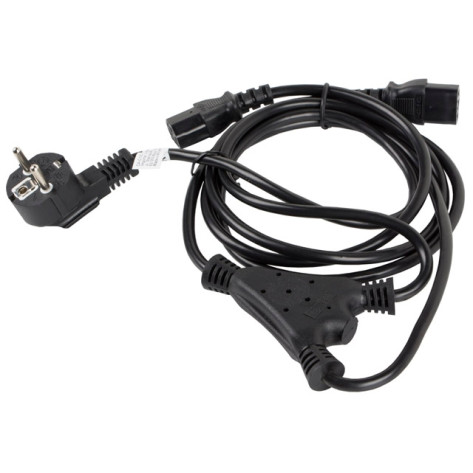 Кабел Lanberg CEE 7 - CA-C13C-13CC-0018-BK
