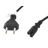 Кабел Lanberg CEE 7 - CA-C7CA-11CC-0030-BK