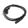 Кабел Lanberg CEE 7 - CA-C7CA-11CC-0030-BK