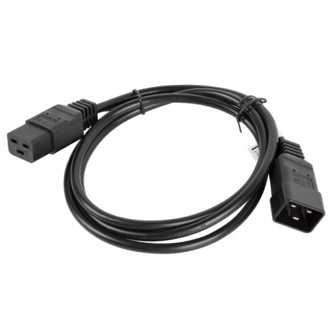 Кабел Lanberg EXTESION CABLE IEC 320 C19  - CA-C19E-10CC-0018-BK
