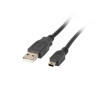 Кабел Lanberg USB MINI-B - CA-USBK-11CC-0018-BK