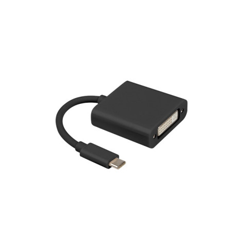 Адаптер Lanberg adapter USB type-c  - AD-UC-DV-01
