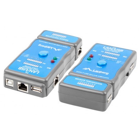 Инструмент Lanberg cable tester for wiring terminated with RJ-45 - NT-0403