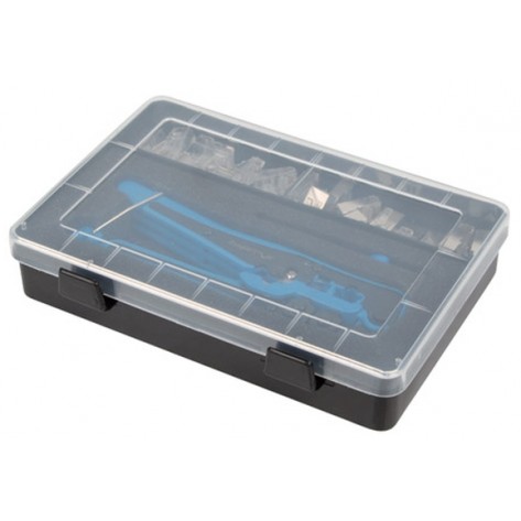 Инструмент Lanberg crimping toolkit with RJ45 connectors RJ45 shielded and unshielded - NT-0303
