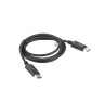 Кабел Lanberg display port M - CA-DPDP-10CC-0018-BK