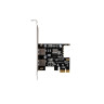 Мрежова карта Lanberg extension card PCI-express -> 2 x USB 3.1 gen 1 + low profile bracket - PCE-US3-002