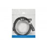 Кабел Lanberg extension power supply cable IEC 320 C13 -> C14 3m VDE - CA-C13E-11CC-0030-BK