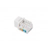 Конектор Lanberg keystone module RJ45 90° UTP CAT.5e - KSU5-1090