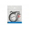 Кабел Lanberg mini jack 3.5mm  - CA-MJRC-10CC-0015-BK