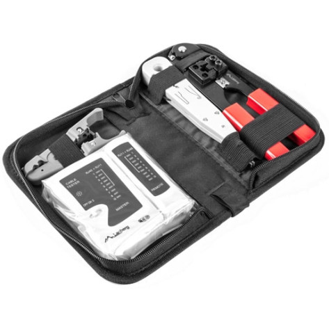 Инструмент Lanberg network tool case w. network tools and tester - NT-0301