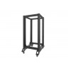 Комуникационен шкаф Lanberg open rack 22U 600x800 - OR01-6822-B