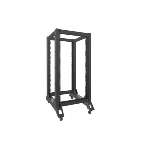 Комуникационен шкаф Lanberg open rack 22U 600x800 - OR01-6822-B