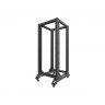 Комуникационен шкаф Lanberg open rack 27U  600x800 - OR01-6827-B