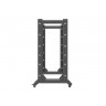 Комуникационен шкаф Lanberg open rack 27U  600x800 - OR01-6827-B