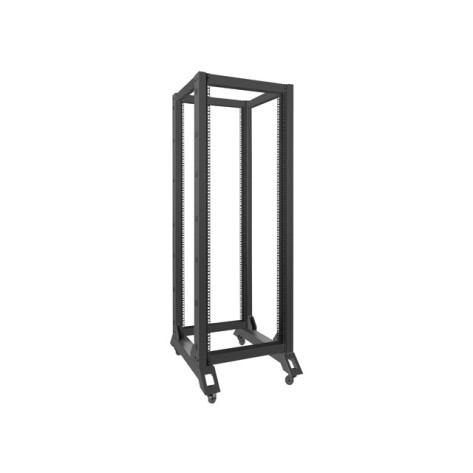 Комуникационен шкаф Lanberg open rack 32U  600x800 - OR01-6832-B