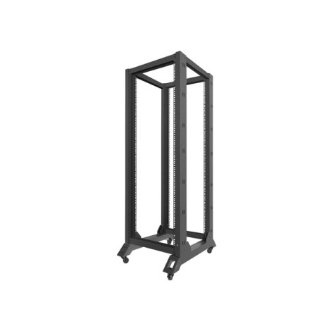Комуникационен шкаф Lanberg open rack 32U  600x800 - OR01-6832-B