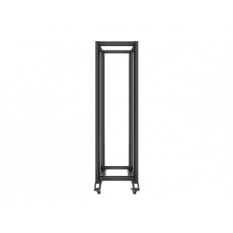 Комуникационен шкаф Lanberg open rack 42U  600x800 - OR01-6842-B