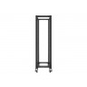 Комуникационен шкаф Lanberg open rack 42U  600x800 - OR01-6842-B