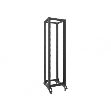 Комуникационен шкаф Lanberg open rack 42U  600x800 - OR01-6842-B