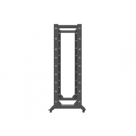 Комуникационен шкаф Lanberg open rack 42U  600x800 - OR01-6842-B