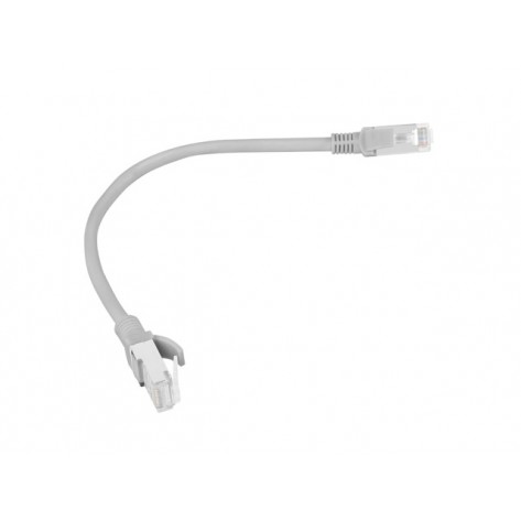 Кабел Lanberg patch cord CAT.5E 0.25m - PCU5-10CC-0025-S