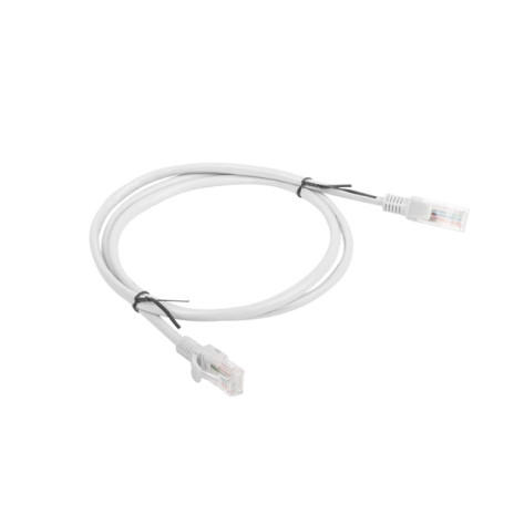 Кабел Lanberg patch cord CAT.5E 1m - PCU5-10CC-0100-S