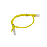 Кабел Lanberg patch cord CAT.6 0.5m - PCU6-10CC-0050-Y