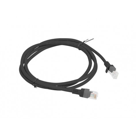 Кабел Lanberg patch cord CAT.6 1.5m - PCU6-10CC-0150-BK