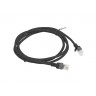 Кабел Lanberg patch cord CAT.6 1.5m - PCU6-10CC-0150-BK