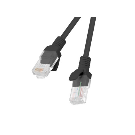 Кабел Lanberg patch cord CAT.6 15m - PCU6-10CC-1500-BK