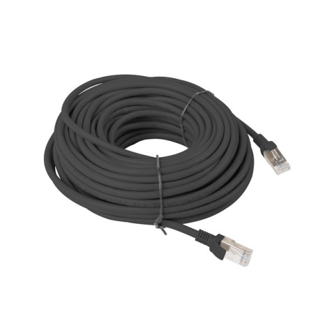 Кабел Lanberg patch cord CAT.6 20m - PCU6-10CC-2000-BK