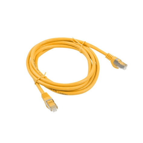 Кабел Lanberg patch cord CAT.6 FTP 1m - PCF6-10CC-0100-Y