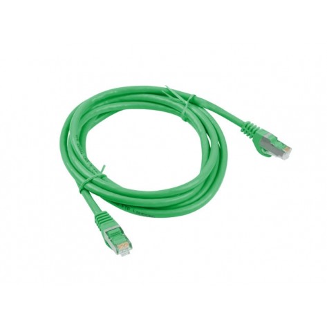 Кабел Lanberg patch cord CAT.6 FTP 1m - PCF6-10CC-0100-G