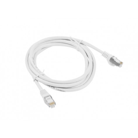 Кабел Lanberg patch cord CAT.6 FTP 3m - PCF6-10CC-0300-W