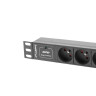 Филтър Lanberg power distribution unit  - PDU-03E-0200-IEC-BK