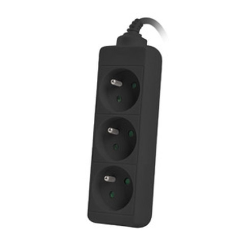 Разклонител Lanberg power strip 1.5m - PS0-03E-0150-BK