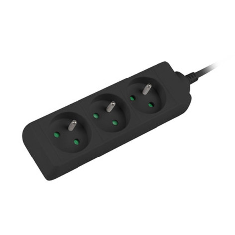 Разклонител Lanberg power strip 1.5m - PS0-03E-0150-BK
