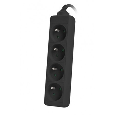 Разклонител Lanberg power strip 1.5m - PS0-04E-0150-BK