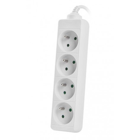Разклонител Lanberg power strip 1.5m - PS0-04E-0150-W
