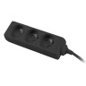 Разклонител Lanberg power strip 3m - PS0-03E-0300-BK