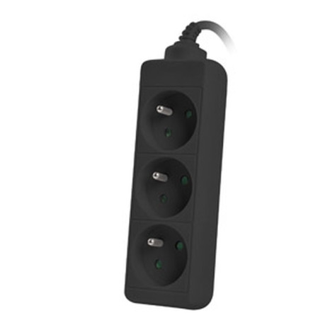 Разклонител Lanberg power strip 3m - PS0-03E-0300-BK