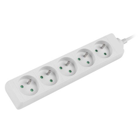 Разклонител Lanberg power strip 3m - PS0-05E-0300-W