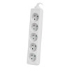 Разклонител Lanberg power strip 3m - PS0-05E-0300-W