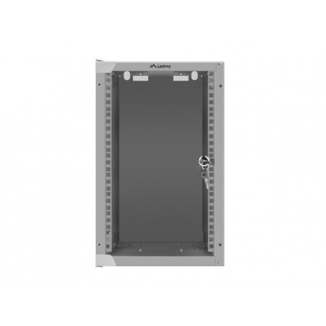 Комуникационен шкаф Lanberg rack cabinet 10'' wall-mount 9U  - WF10-2309-10S