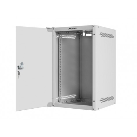 Комуникационен шкаф Lanberg rack cabinet 10'' wall-mount 9U  - WF10-2309-10S