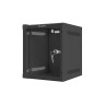 Комуникационен шкаф Lanberg rack cabinet 10” wall-mount 6U  - WF10-2306-10B