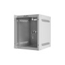 Комуникационен шкаф Lanberg rack cabinet 10” wall-mount 6U  - WF10-2306-10S